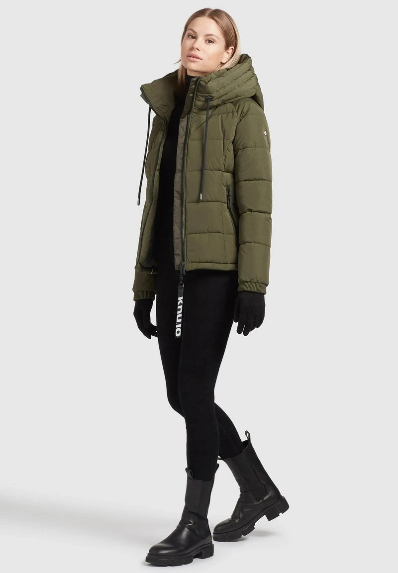 Khujo LILENA - Giacca Invernale - Dunkeloliv, Donna 9 Khujo LILENA - Giacca Invernale - Dunkeloliv, Donna - immagine 7