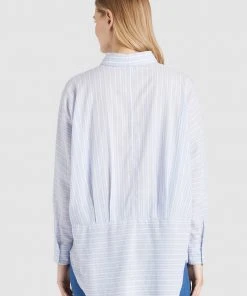 Khujo HINDE - Camicia - Blue/white, Donna 13 Khujo HINDE - Camicia - Blue/white, Donna -Offerte khujo Negozio 3c3486c955324b3ea3c0bd83dd852c1b