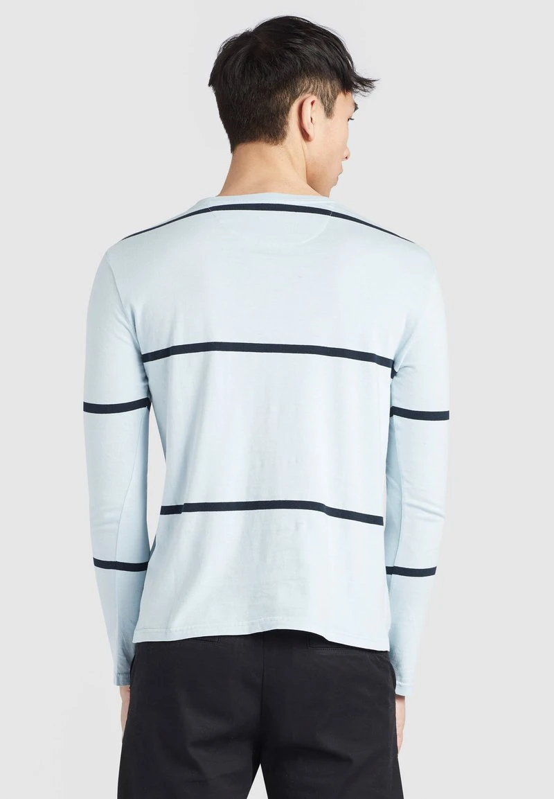 Khujo LUCIAN - Maglietta A Manica Lunga - Light Blue, Uomo 4 Khujo LUCIAN - Maglietta A Manica Lunga - Light Blue, Uomo - immagine 2