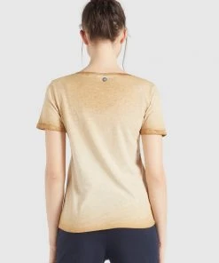 Khujo BARU - T-shirt Basic - Sand, Donna 13 Khujo BARU - T-shirt Basic - Sand, Donna -Offerte khujo Negozio 3d5f731f67764afd959ffe476a7ce330