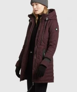 Khujo JERRY PRIME - Cappotto Invernale - Weinrot, Donna 14 Khujo JERRY PRIME - Cappotto Invernale - Weinrot, Donna -Offerte khujo Negozio 3de483fa9a524cf1b31cffb7e088f08d