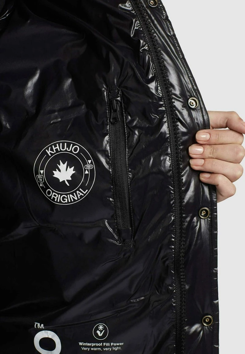 Khujo WENCKE SHINY - Giacca Invernale - Schwarz, Donna 10 Khujo WENCKE SHINY - Giacca Invernale - Schwarz, Donna - immagine 8