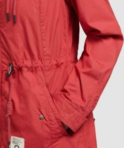 Khujo SESIA - Parka - Rot, Donna -Offerte khujo Negozio 3e617a99b0344a0e8b0a8a9feb6c6530