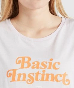 Khujo BANANI INSTINCT - T-shirt Con Stampa - Flieder, Donna -Offerte khujo Negozio 3eecd2d414af4080a00d2e6d6cd641e8