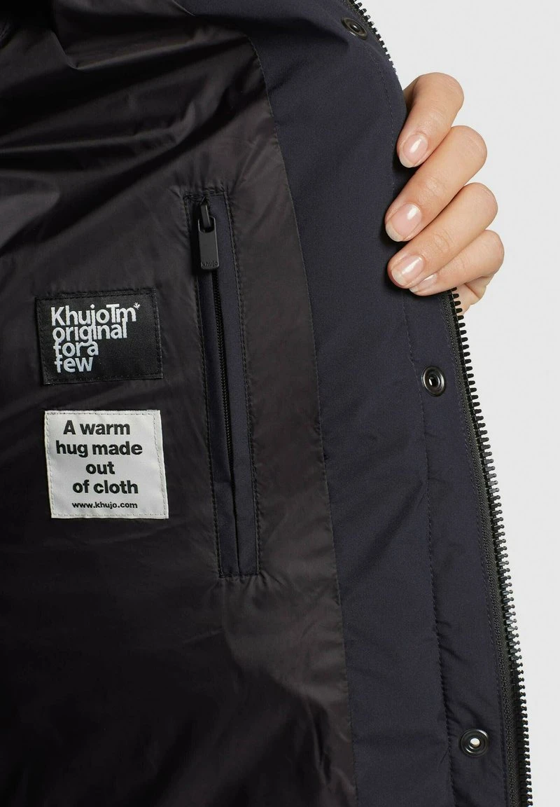 Khujo DORASI - Cappotto Invernale - Dunkelblau, Donna 10 Khujo DORASI - Cappotto Invernale - Dunkelblau, Donna - immagine 8