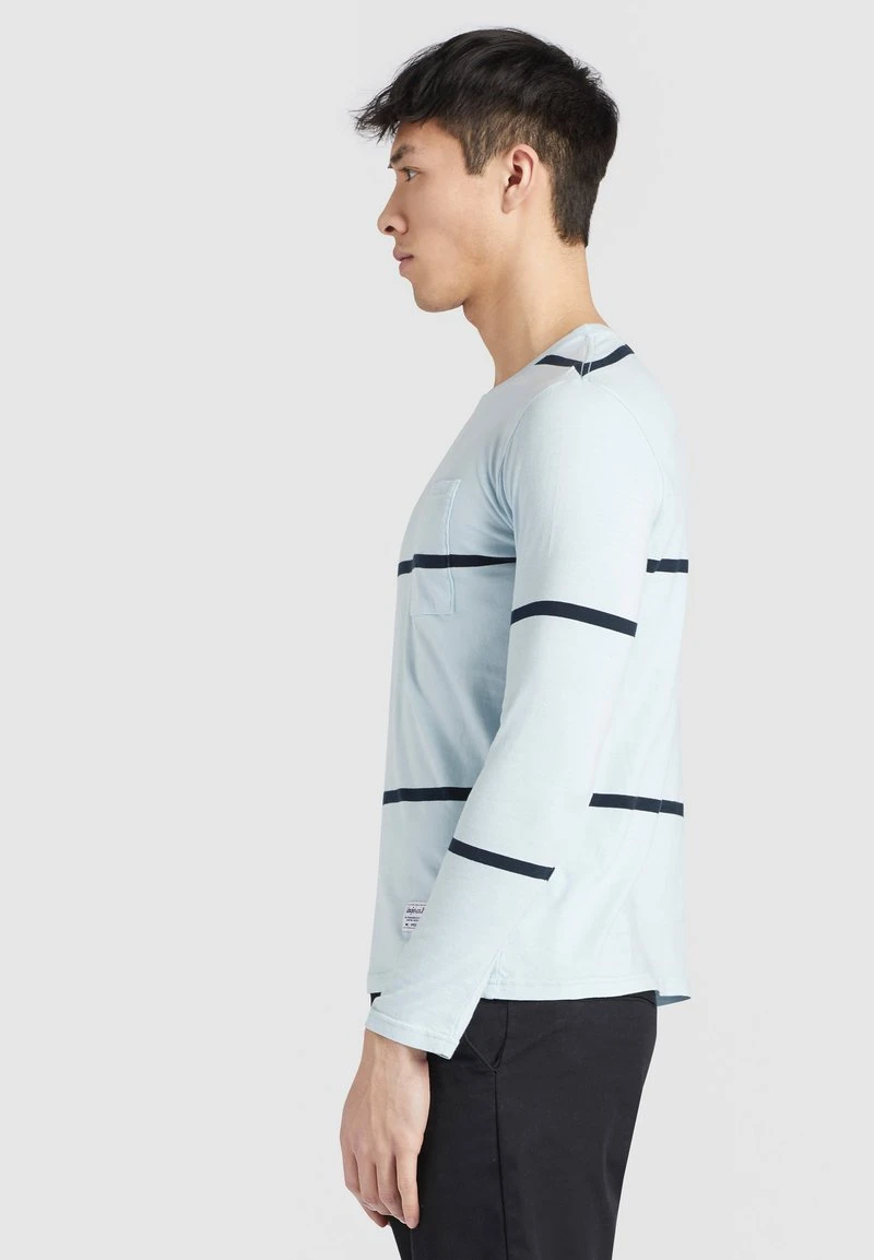 Khujo LUCIAN - Maglietta A Manica Lunga - Light Blue, Uomo 5 Khujo LUCIAN - Maglietta A Manica Lunga - Light Blue, Uomo - immagine 3