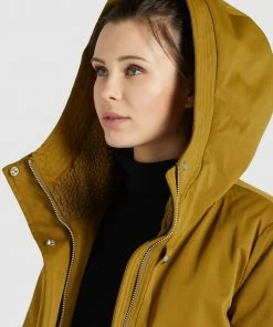 Khujo NOVA - Cappotto Invernale - Curry, Donna -Offerte khujo Negozio 4069da68c9da44f39f74262490e79cd5