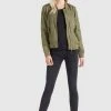 Khujo FENCY - Giubbotto Bomber - Khaki Pes, Donna