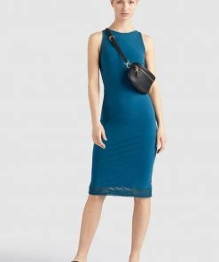 Khujo GENEVIEVE - Tubino - Blau, Donna -Offerte khujo Negozio 433630c4d3cc47129b07434ac95448f9