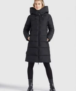 Khujo JILIAS - Cappotto Invernale - Schwarz, Donna