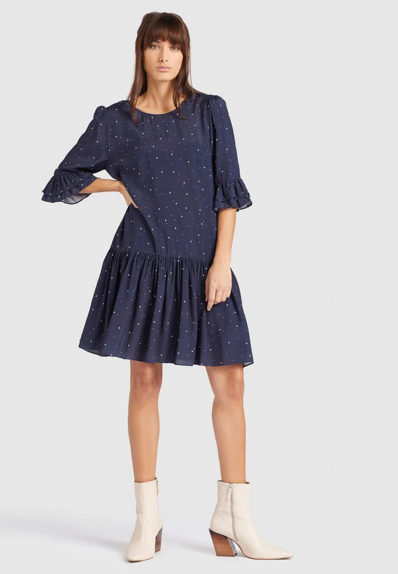 Khujo FREMA - Vestito Estivo - Dark Blue, Donna 4 Khujo FREMA - Vestito Estivo - Dark Blue, Donna - immagine 2