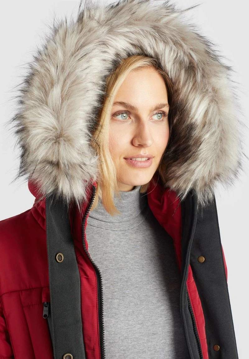 Khujo NIAMH - Cappotto Invernale - Rot, Donna 8 Khujo NIAMH - Cappotto Invernale - Rot, Donna - immagine 6