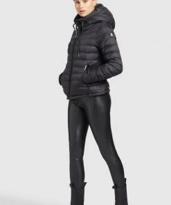 Khujo LOVINA2 SHINE - Giacca Leggera - Schwarz, Donna 17 Khujo LOVINA2 SHINE - Giacca Leggera - Schwarz, Donna -Offerte khujo Negozio 45657e1113174e7fb6b71b5754f671f6