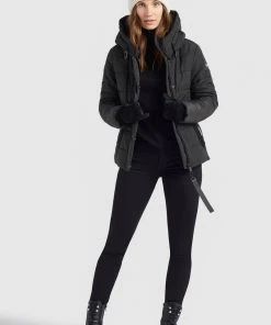 Khujo SYBILLE LIGHT - Giacca Invernale - Dunkelgrau, Donna -Offerte khujo Negozio 457b6a7ccff244cd8bcc7530b7b3dc52
