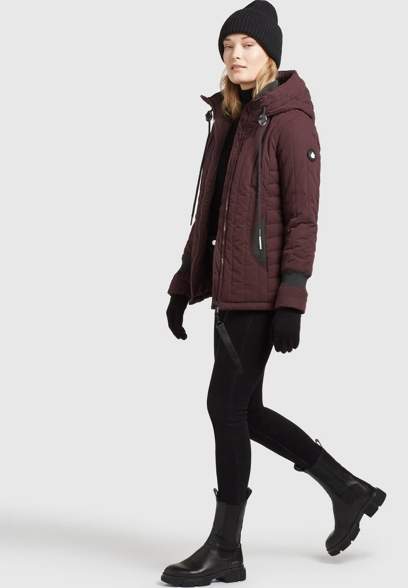 Khujo TWEETY PRIME5 PEACHED - Giacca Da Mezza Stagione - Weinrot, Donna 7 Khujo TWEETY PRIME5 PEACHED - Giacca Da Mezza Stagione - Weinrot, Donna - immagine 5