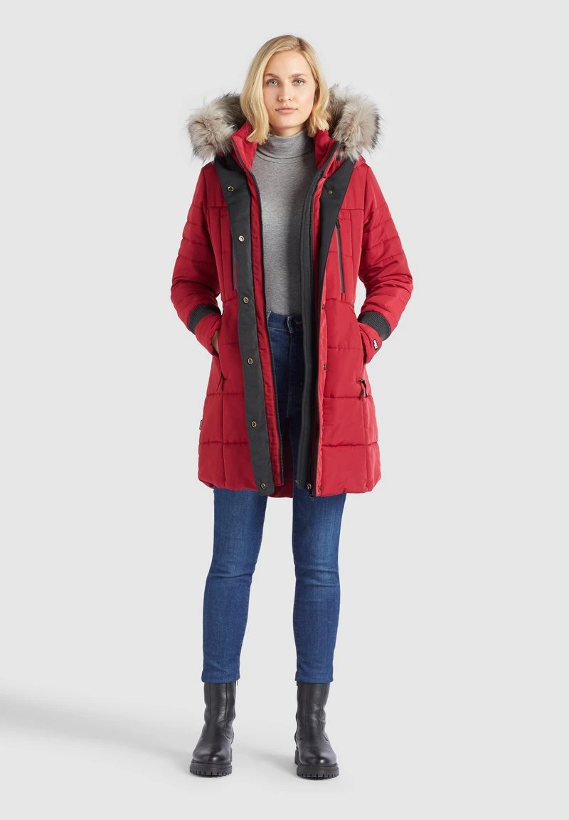 Khujo NIAMH - Cappotto Invernale - Rot, Donna 4 Khujo NIAMH - Cappotto Invernale - Rot, Donna - immagine 2