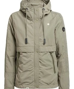 Khujo ZAHIRA3 - Giacca Leggera - Graugrün, Donna -Offerte khujo Negozio 47af54ff7b7a43c79d802a1983440d64