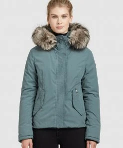 Khujo TOMMA - Giacca Invernale - Blaugrau, Donna