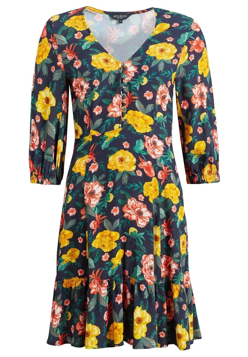 Khujo SAVORY - Vestito Estivo - Multi-coloured, Donna 10 Khujo SAVORY - Vestito Estivo - Multi-coloured, Donna - immagine 8