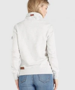 Khujo TEMPA - Felpa Con Cappuccio - Hellgrau Meliert, Donna 13 Khujo TEMPA - Felpa Con Cappuccio - Hellgrau Meliert, Donna -Offerte khujo Negozio 4831ecedef854b1a901722c7bafac107