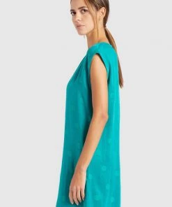 Khujo MARGARITA - Vestito Estivo - Türkis, Donna 14 Khujo MARGARITA - Vestito Estivo - Türkis, Donna -Offerte khujo Negozio 4a4b4b6310ab41b2aab8dd35652d86d9