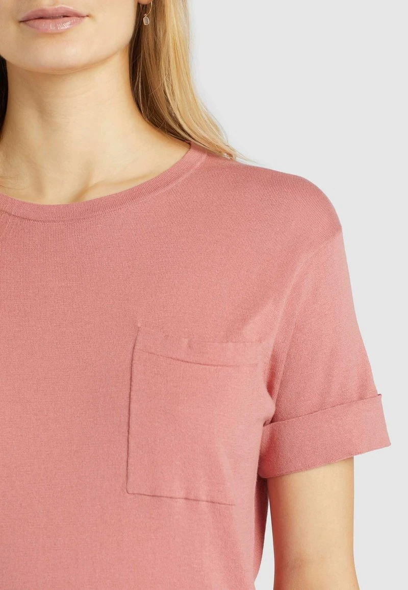 Khujo ALLMUT - T-shirt Basic - Pink, Donna 8 Khujo ALLMUT - T-shirt Basic - Pink, Donna - immagine 6