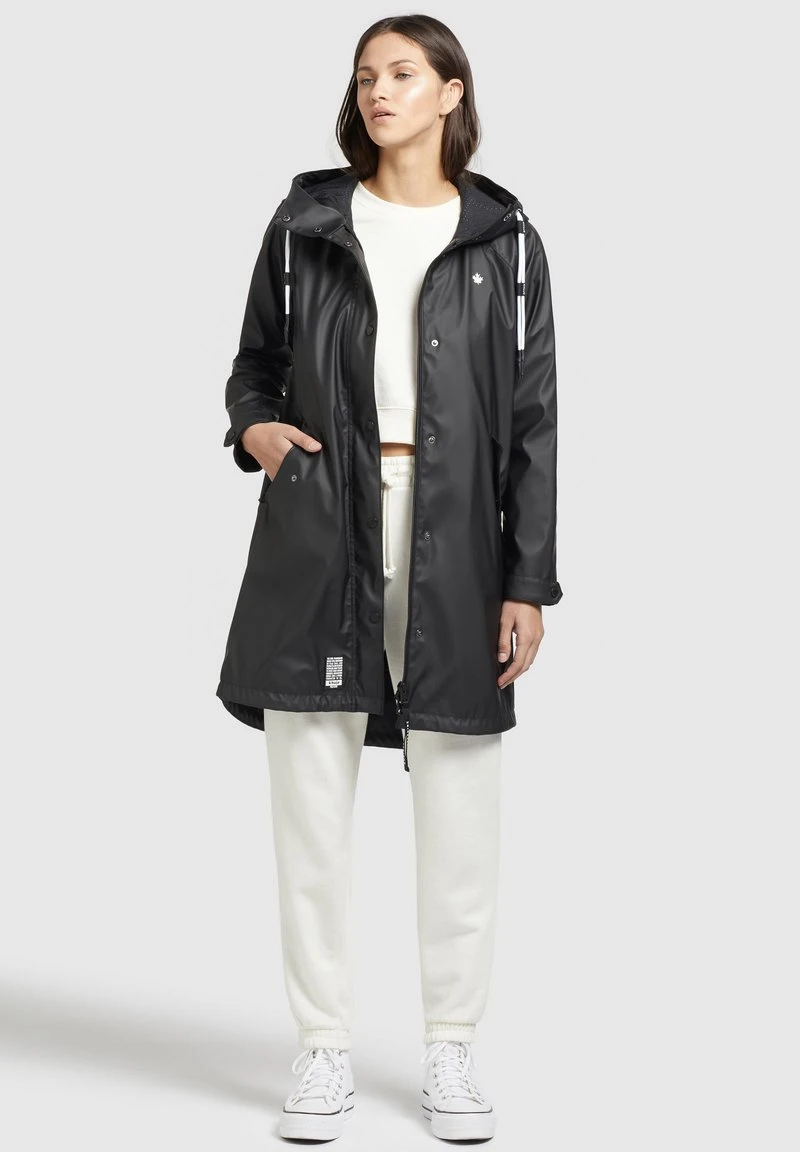 Khujo ODELIE - Impermeabile - Schwarz, Donna 4 Khujo ODELIE - Impermeabile - Schwarz, Donna - immagine 2