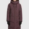 Khujo SONJE3 - Cappotto Invernale - Weinrot, Donna -Offerte khujo Negozio 4c63da166e16408989ee7c5f27463e85
