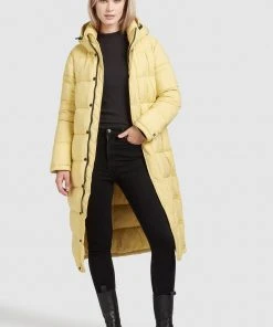 Khujo CORINNA MATT - Cappotto Invernale - Hellgelb, Donna -Offerte khujo Negozio 4cf5c10e41c84940ac1a7359a0558035