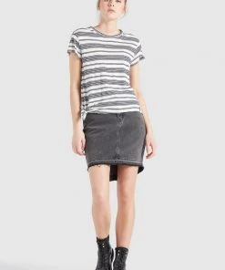 Khujo MATAMA - T-shirt Con Stampa - Naturweiß-dunkelblau Gestreift, Donna -Offerte khujo Negozio 4e81d869b41a4870b6bff12b0480d1eb