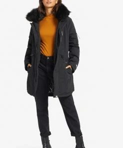 Khujo LIZIE - Cappotto Invernale - Black, Donna 10 Khujo LIZIE - Cappotto Invernale - Black, Donna -Offerte khujo Negozio 4e81face873c4321a142b7f461171bc8