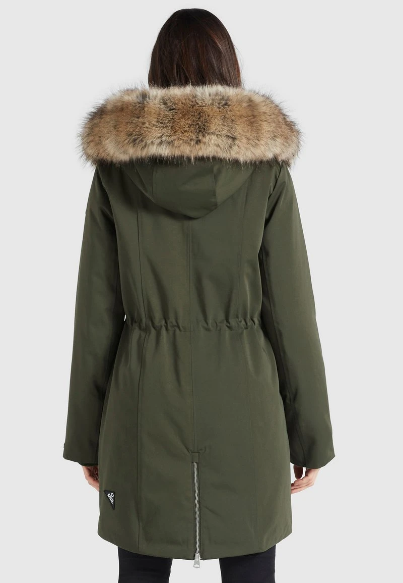 Khujo HARUNA - Cappotto Invernale - Dunkeloliv, Donna 5 Khujo HARUNA - Cappotto Invernale - Dunkeloliv, Donna - immagine 3