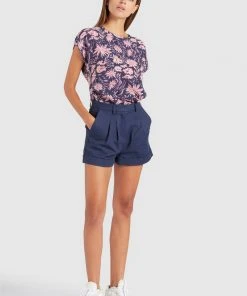 Khujo SAWYER - Camicetta - Xc2 Blossom Sketch Floral Aop, Donna -Offerte khujo Negozio 5010a4e743fc46f5a1ee16362d99c221