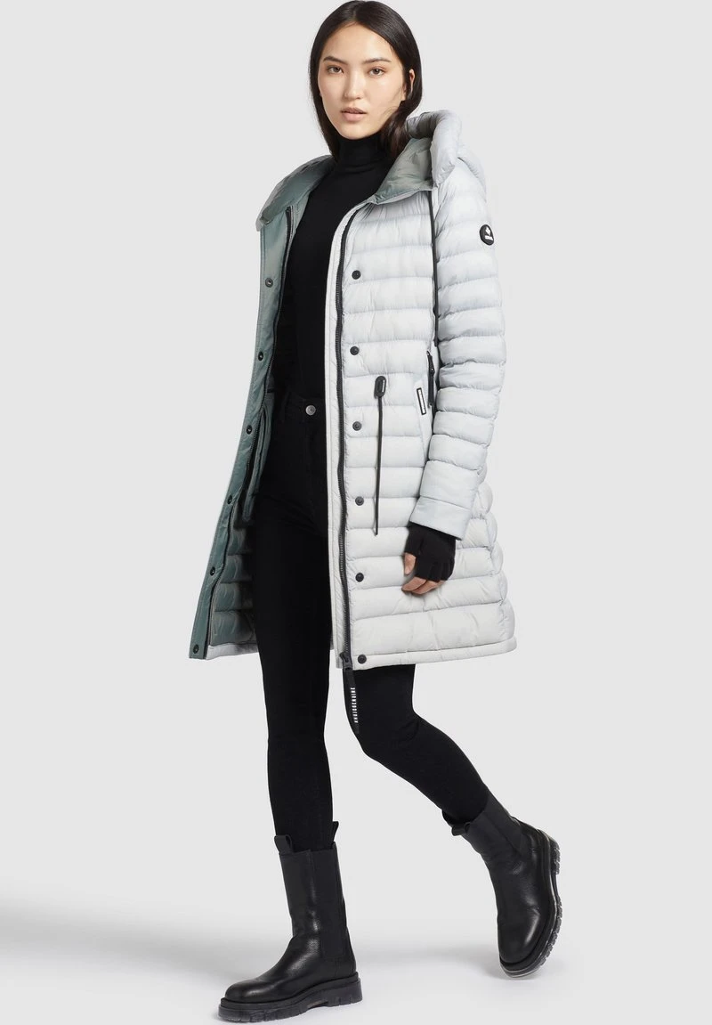 Khujo MANTEL NIANA SHINE - Cappotto Invernale - Hellgrau, Donna 4 Khujo MANTEL NIANA SHINE - Cappotto Invernale - Hellgrau, Donna - immagine 2