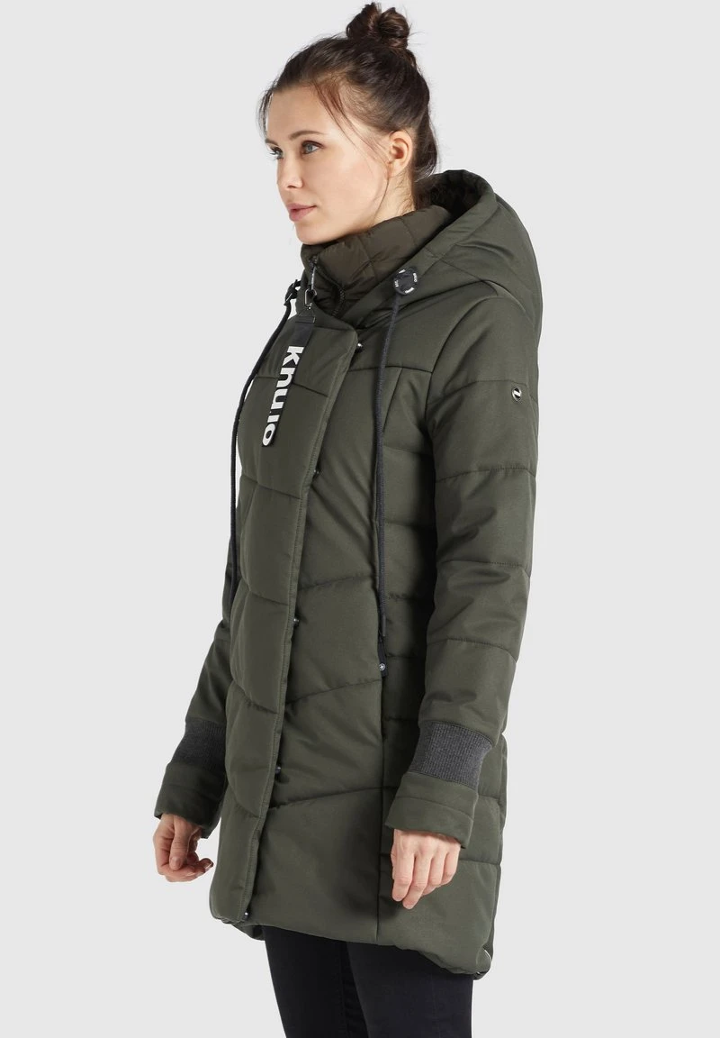Khujo ELVA STRUCTURED - Cappotto Invernale - Dunkeloliv, Donna 8 Khujo ELVA STRUCTURED - Cappotto Invernale - Dunkeloliv, Donna - immagine 6