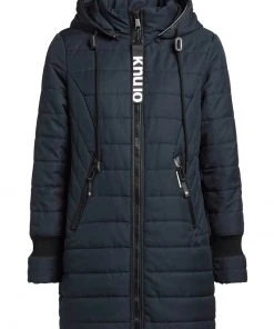 Khujo SHINE2 STRUCTURED - Cappotto Invernale - Dunkelblau, Donna 15 Khujo SHINE2 STRUCTURED - Cappotto Invernale - Dunkelblau, Donna -Offerte khujo Negozio 518a5cd1293a4431b20465b7aed62e31