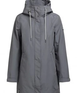 Khujo ARTISA - Parka - Graublau, Donna -Offerte khujo Negozio 51b9cc2866f940f49805c8c92f496b5a