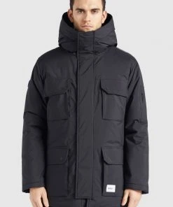 Khujo HAMLET - Giacca Invernale - Schwarz, Uomo