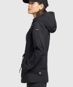 Khujo SESIA - Parka - Schwarz, Donna -Offerte khujo Negozio 52b8a5370e0045ee917ac132dba41718