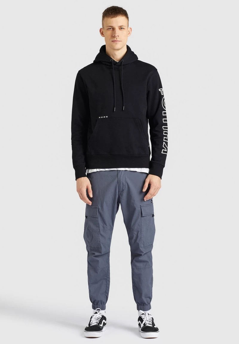Khujo RODNEY - LOGO - Felpa Con Cappuccio - Black, Uomo 3 Khujo RODNEY - LOGO - Felpa Con Cappuccio - Black, Uomo