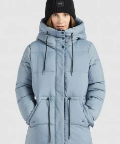 Khujo LEVIANI - Cappotto Invernale - Hellblau, Donna