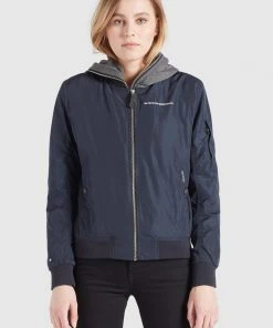 Khujo LARIFA - Giubbotto Bomber - Dunkelblau, Donna