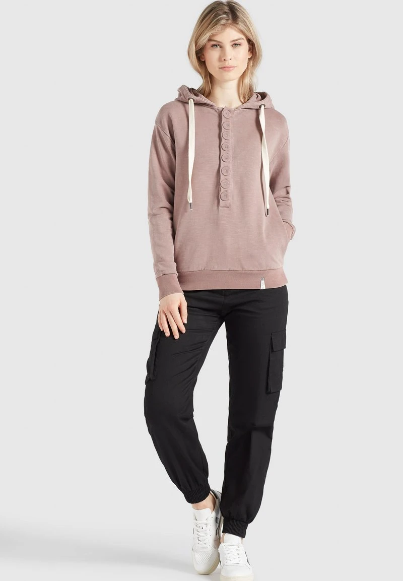 Khujo KEIKI - Felpa Con Cappuccio - Light Pink, Donna 4 Khujo KEIKI - Felpa Con Cappuccio - Light Pink, Donna - immagine 2
