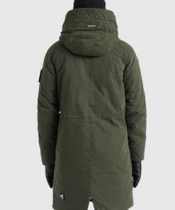 Khujo HAAK - Cappotto Invernale - Dunkelgrün, Uomo -Offerte khujo Negozio 553da1d965f44dc7ad6ea97f955fde15