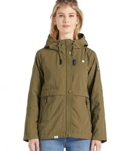 Khujo ZAHIRA2 - Giacca Da Mezza Stagione - Khaki, Donna -Offerte khujo Negozio 55492eea0f9d467bbb324e003e91f185