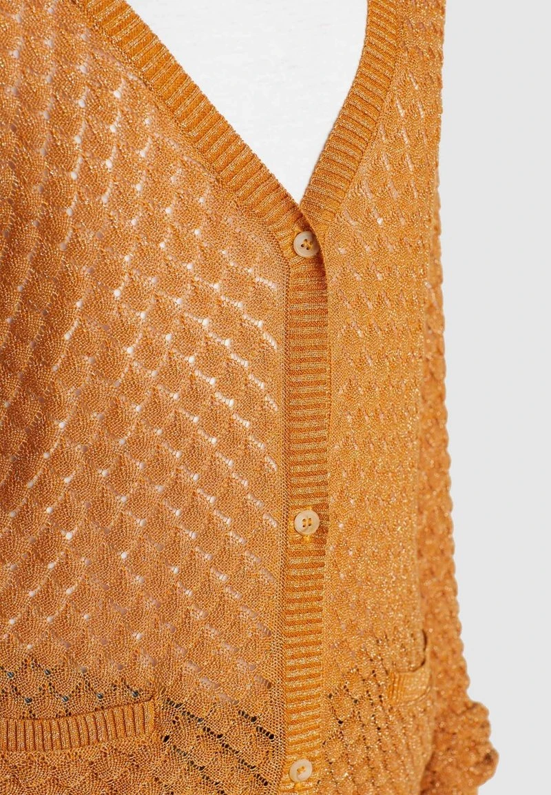 Khujo ASYA - Cardigan - Ochra Gold, Donna 8 Khujo ASYA - Cardigan - Ochra Gold, Donna - immagine 6