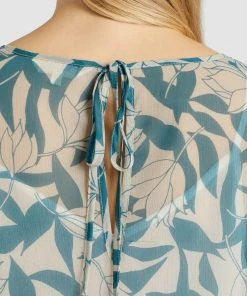 Khujo KLEMENTINA - Camicetta - Light Blue, Donna -Offerte khujo Negozio 56d4392c4f1a42afb8c678e917bafa28