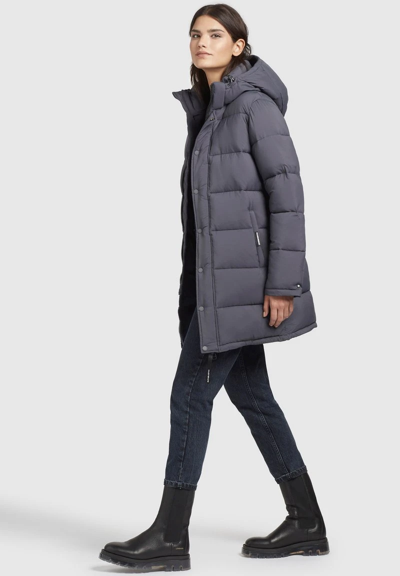 Khujo WENCKE MATT - Cappotto Invernale - Grau, Donna 6 Khujo WENCKE MATT - Cappotto Invernale - Grau, Donna - immagine 4