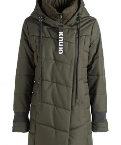 Khujo ELVA STRUCTURED - Cappotto Invernale - Dunkeloliv, Donna 15 Khujo ELVA STRUCTURED - Cappotto Invernale - Dunkeloliv, Donna -Offerte khujo Negozio 5862368a651448dba77fb56f6431f159