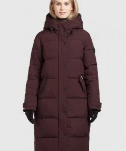 Khujo DAKOTA - Cappotto Invernale - Weinrot, Donna